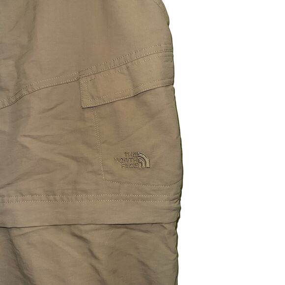 The North Face Khaki Convertible Hiking Pants - Picture 2 of 10